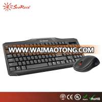 Manufacturer latest hot selling best 2.4G wireless keyboard mouse combo for desktop and laptop